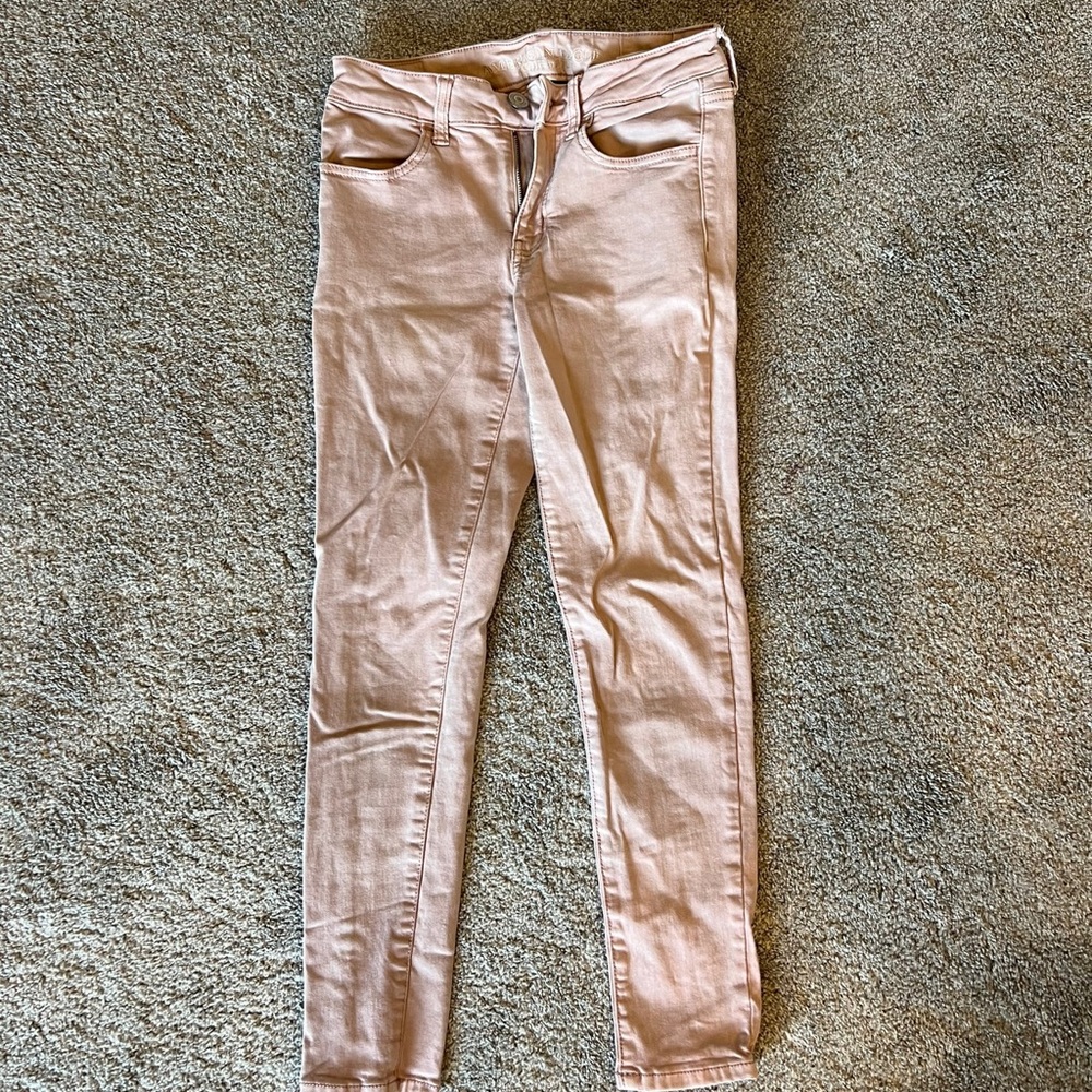 AEO pink pants